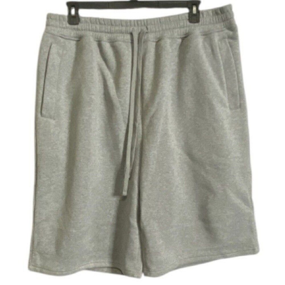 Victorious Men's Baggy Y2K Heavyweight Fleece Shorts Size 3XL Gym Athleisure
